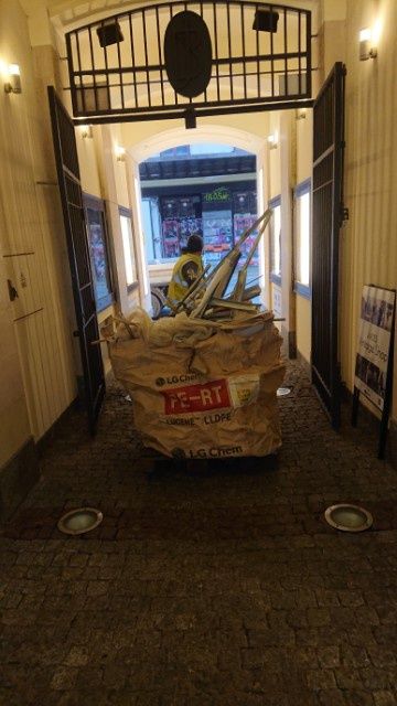 Odbiór gruzu  wąskich bram ,uliczek work big bag ,torba gruz  warszawa