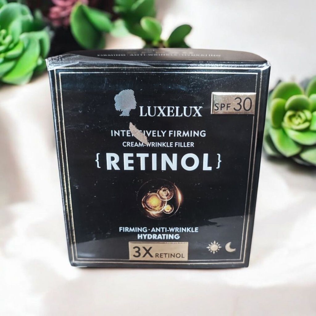 Krem do twarzy z Retinolem ujędrniający przeciwstarzeniowy SPF30