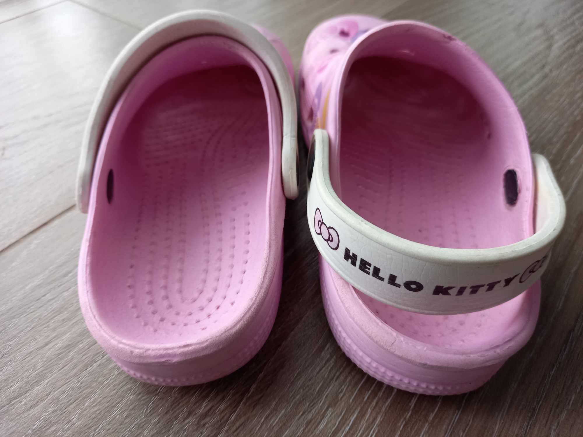 Klapki crocs croksy Hello Kitty roz. W 5