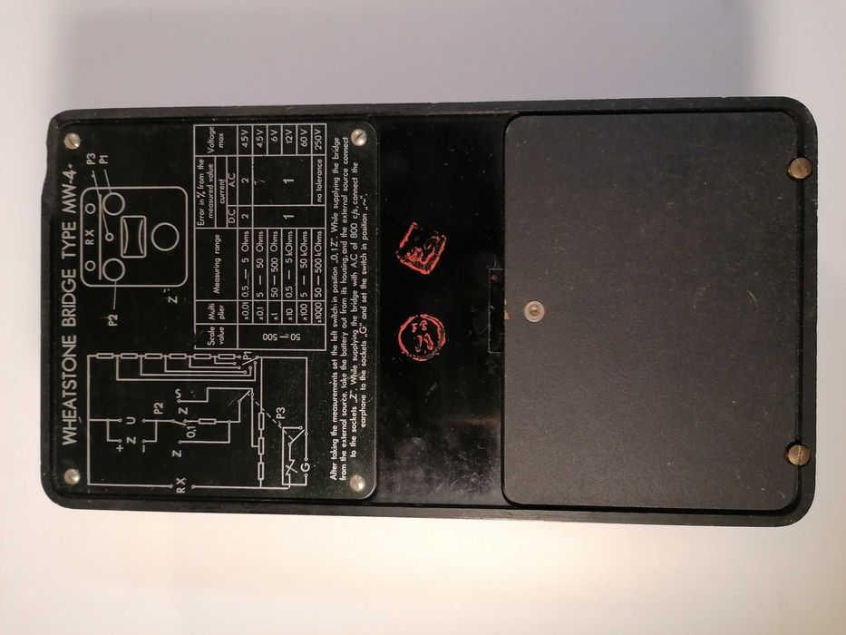 Wheatstone Bridge Type MW-4 (Negotiable)64584327936641122