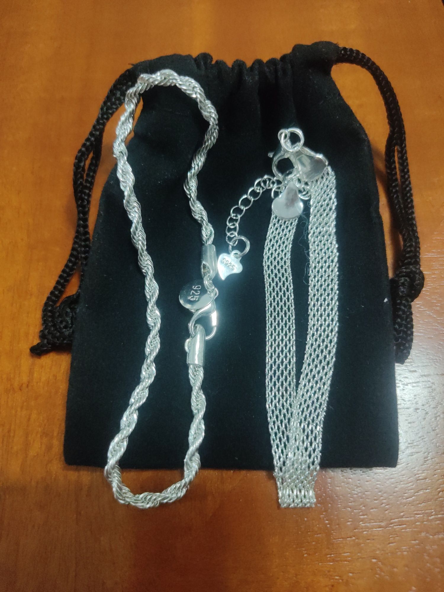 Conjunto Duas Pulseiras PRATA
