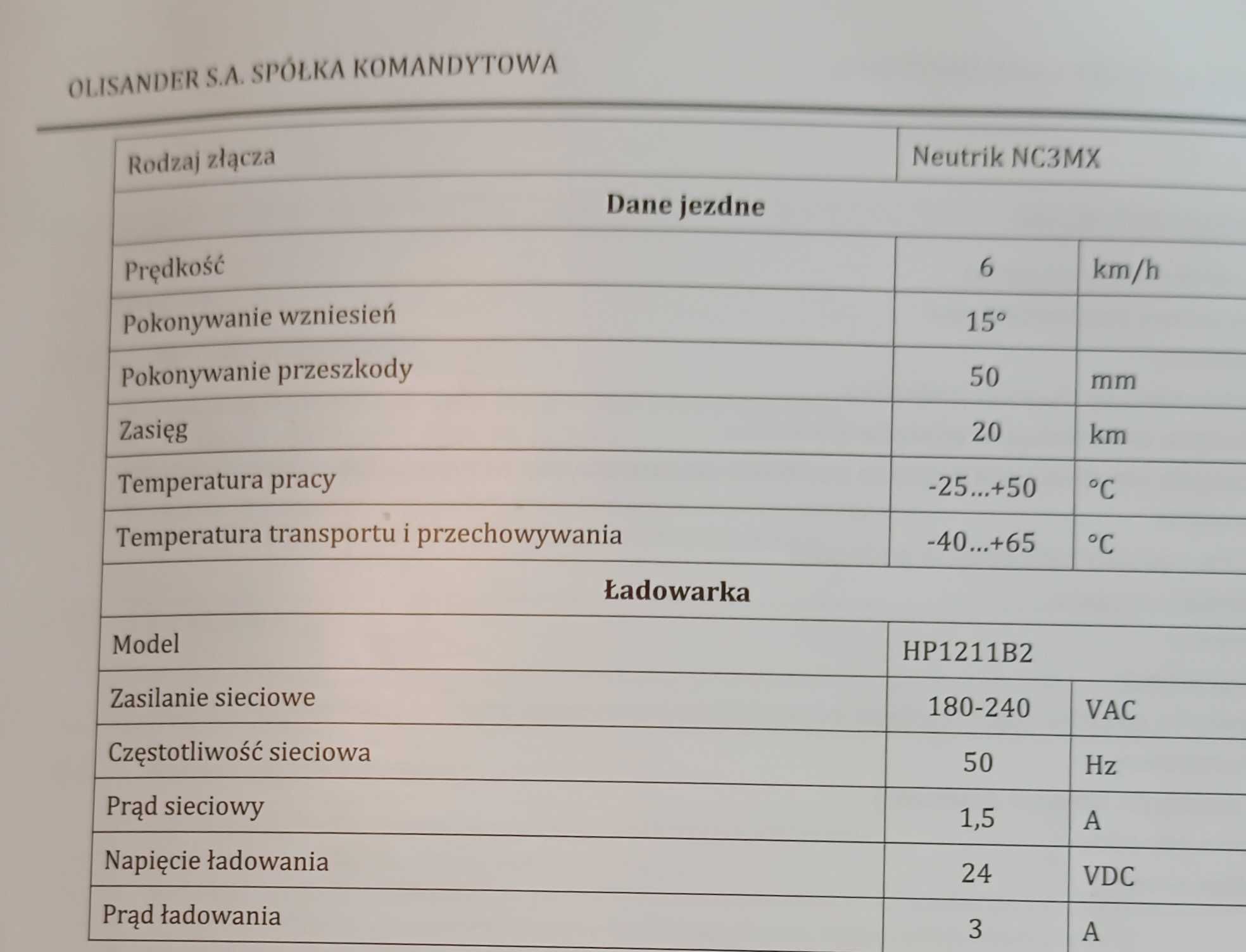 Wózek inwalidzki elektryczny