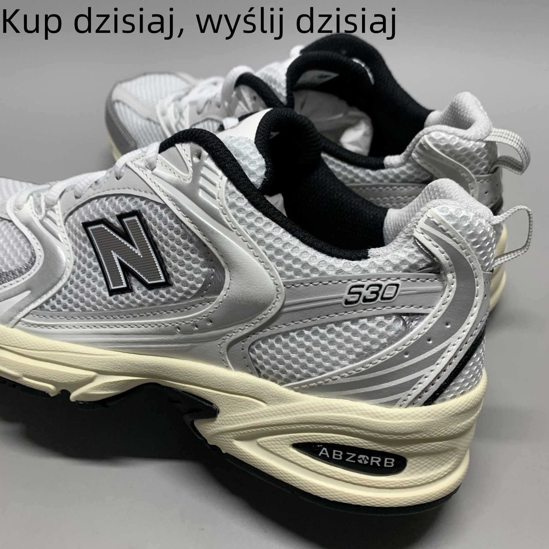 Trampki New Balance 530 Biały Srebrny Granatowy r.38