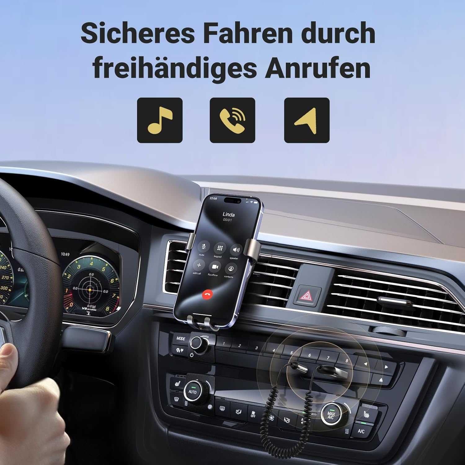 Ugreen Автомобільний bluetooth 5.3 адаптер