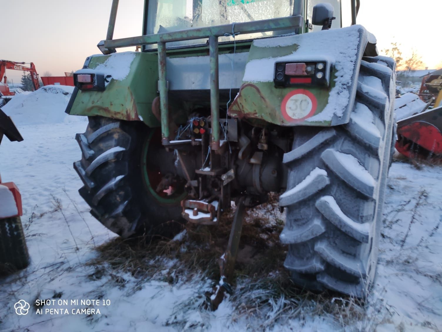 Zabudowa do Lasu Ciągnik Fendt 615 Lsa /600/610/612