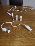 2 sztuki kabel zasilający do lampy + Żarówki