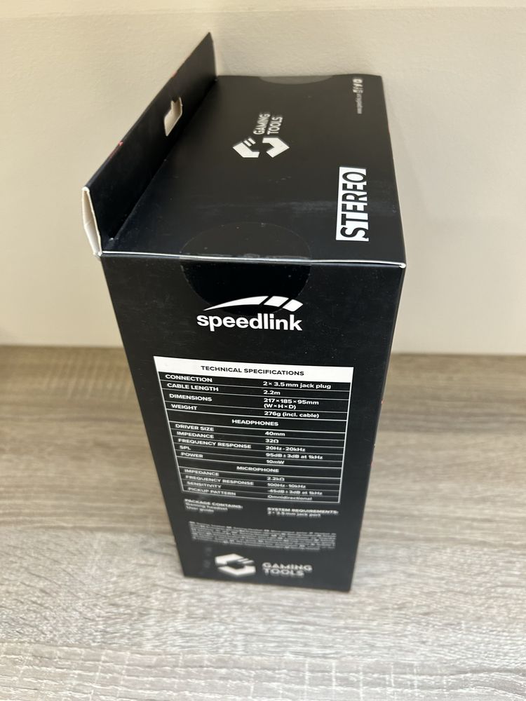 Nowe słuchawki Speedlink - gameingowe