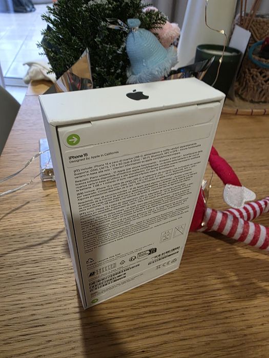 IPhone 15 128gb Black Novo  Com Garantia