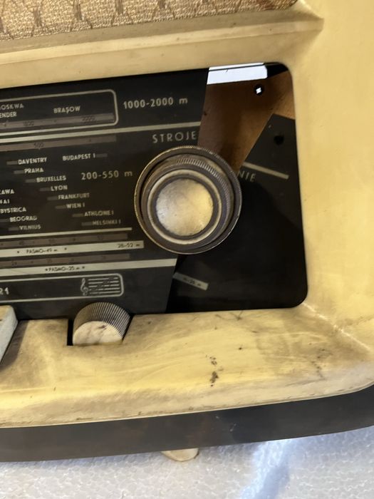 Stare radio lampowe PRL