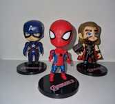 Figuras da marvel miniatura