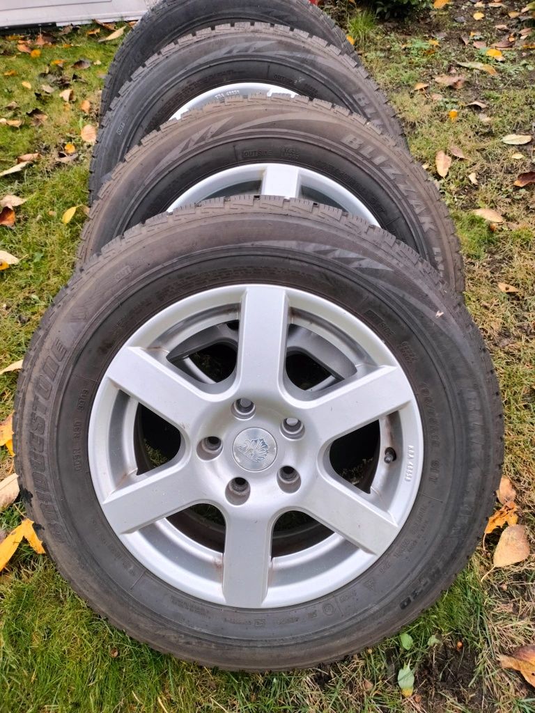 Bridgestone Blizzak 195/65R15 5x112 alufelgi z oponami zimowe opony