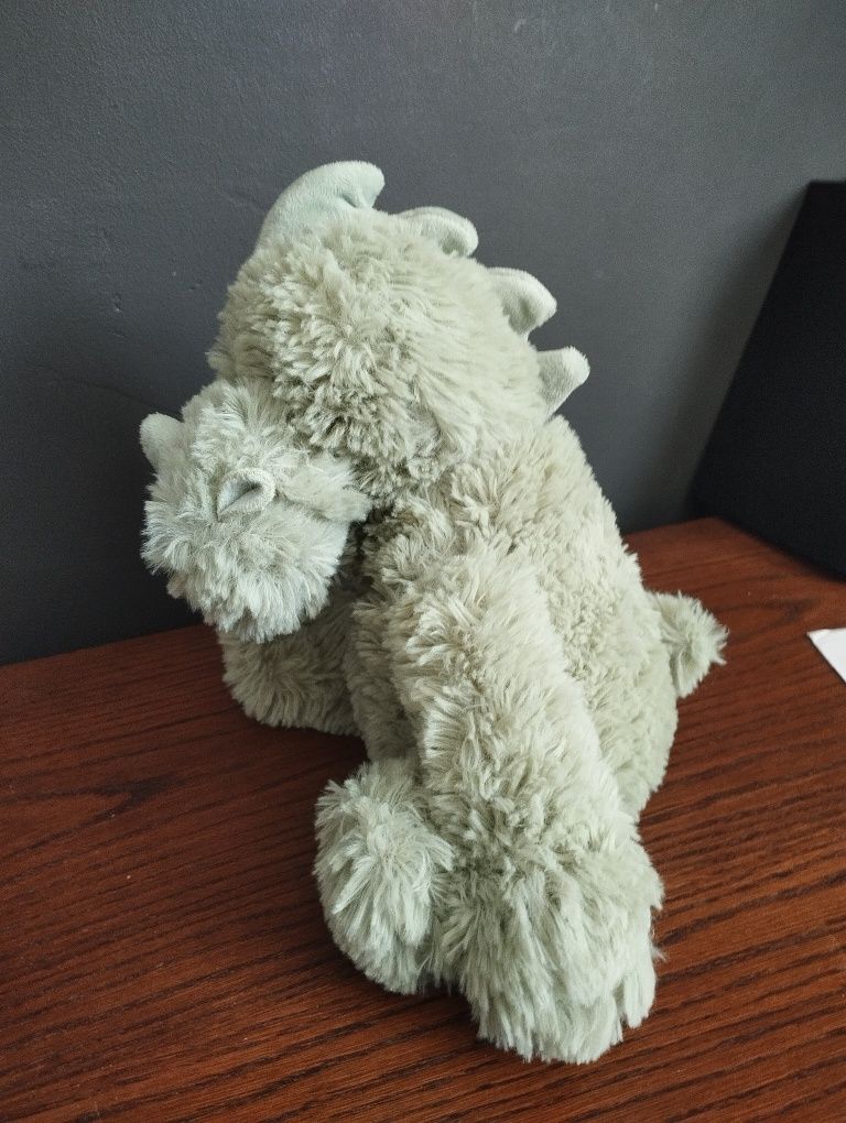 Pluszak dinozaur, maskotka miękka, prawie nowy