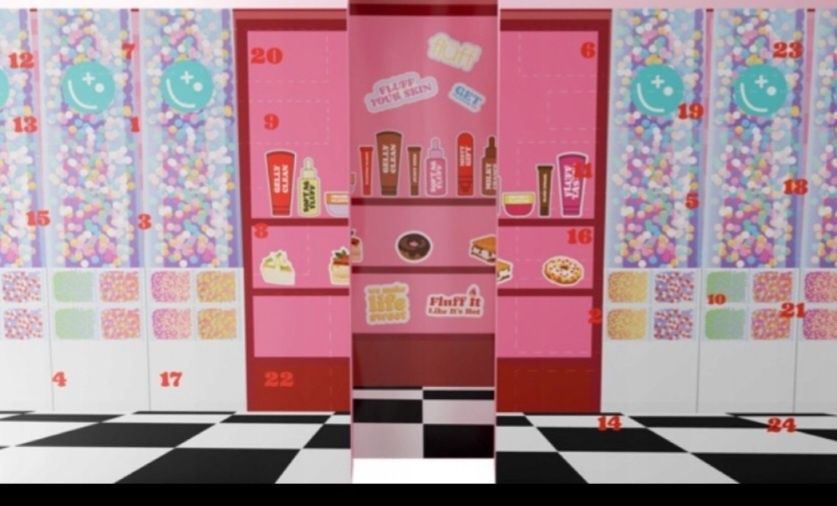 Kalenfarz adwentowy Fluff