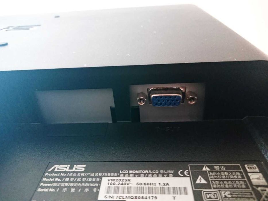 ЖК-Монитор TFT Asus VW202SR диагональ 20 1680x1050 Black черный