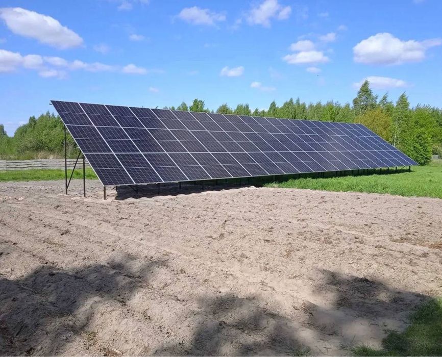 Сонячна електростанція. Монтаж сонячних панелей. Зелений тариф!