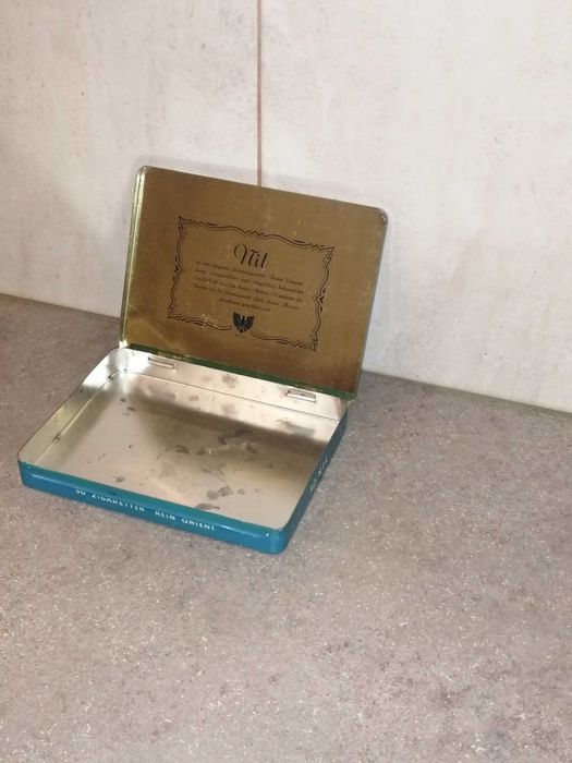 Blaszane pudełko po cygaretkach NIL Austria