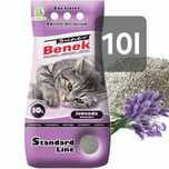 Benek 10l + Gratis, Lawenda Żwirek dla Kota Piasek Kuweta Kitten Kot
