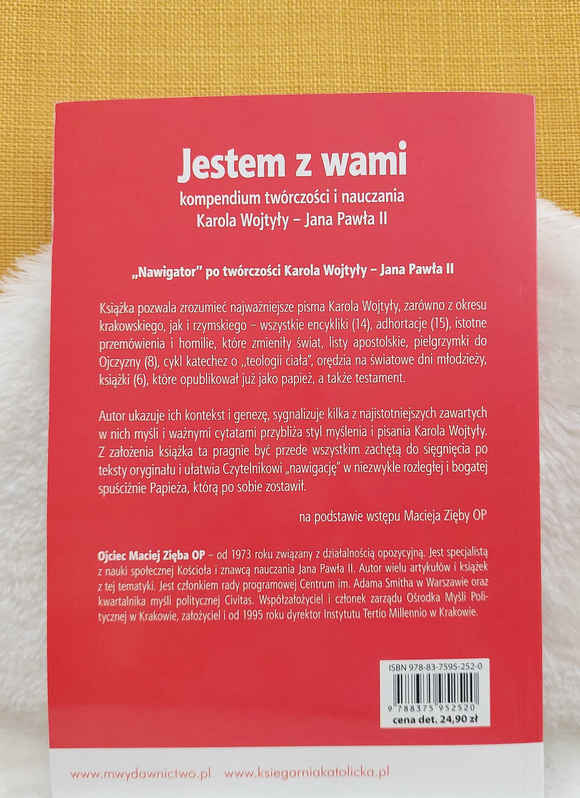 Książka "Jestem z Wami" Maciej Zięba