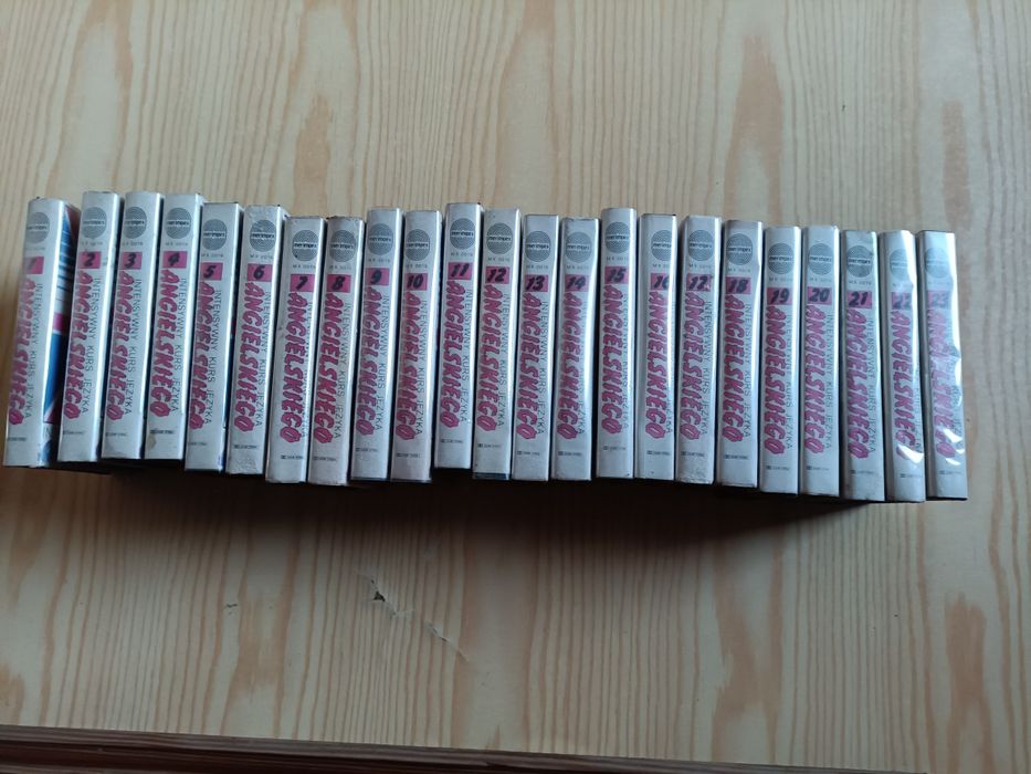 Kurs języka angielskiego kaseta