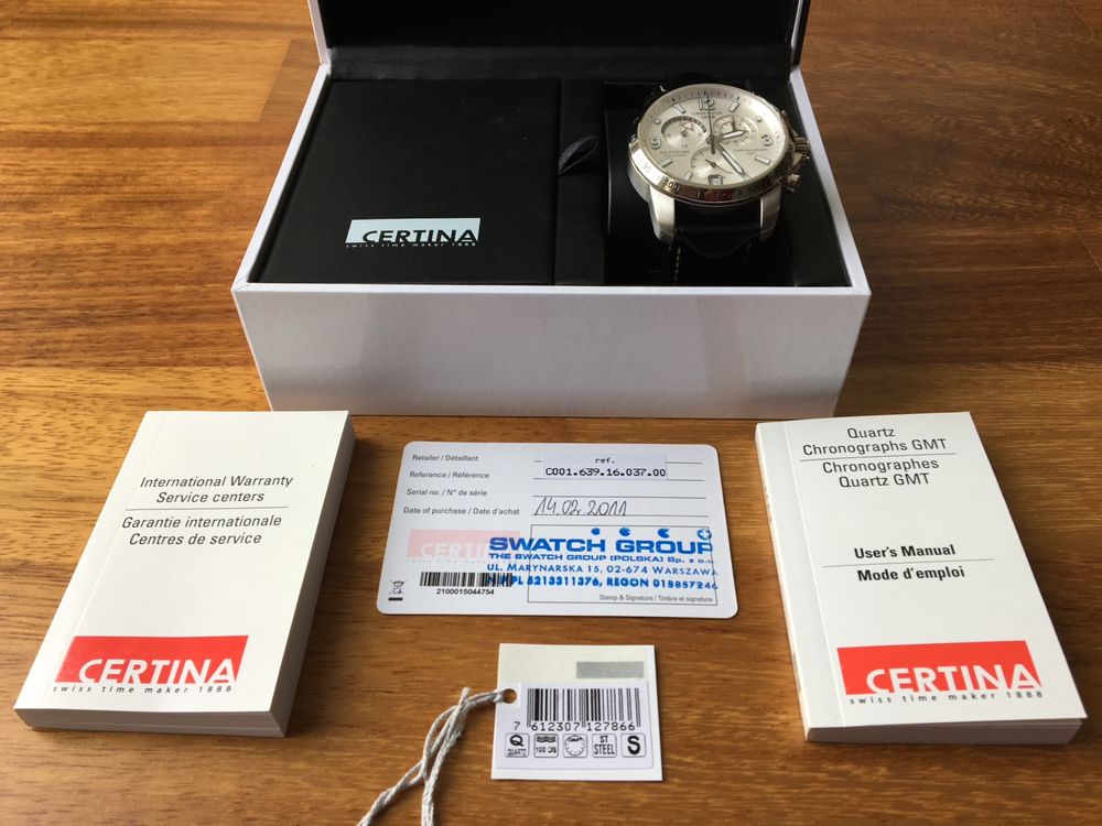 Zegarek Certina Certina DS Podium