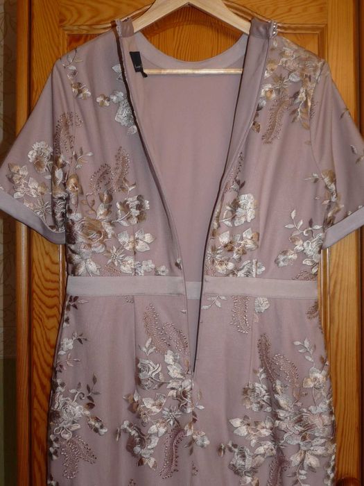 PHASE EIGHT luksusowa wizytowa sukienka klasy Tadashi Shoji 40/42