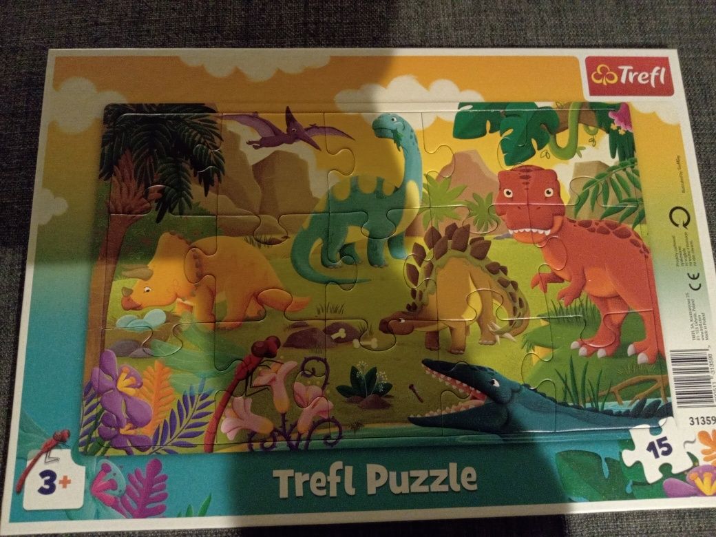 Puzzle dinozaury trefl