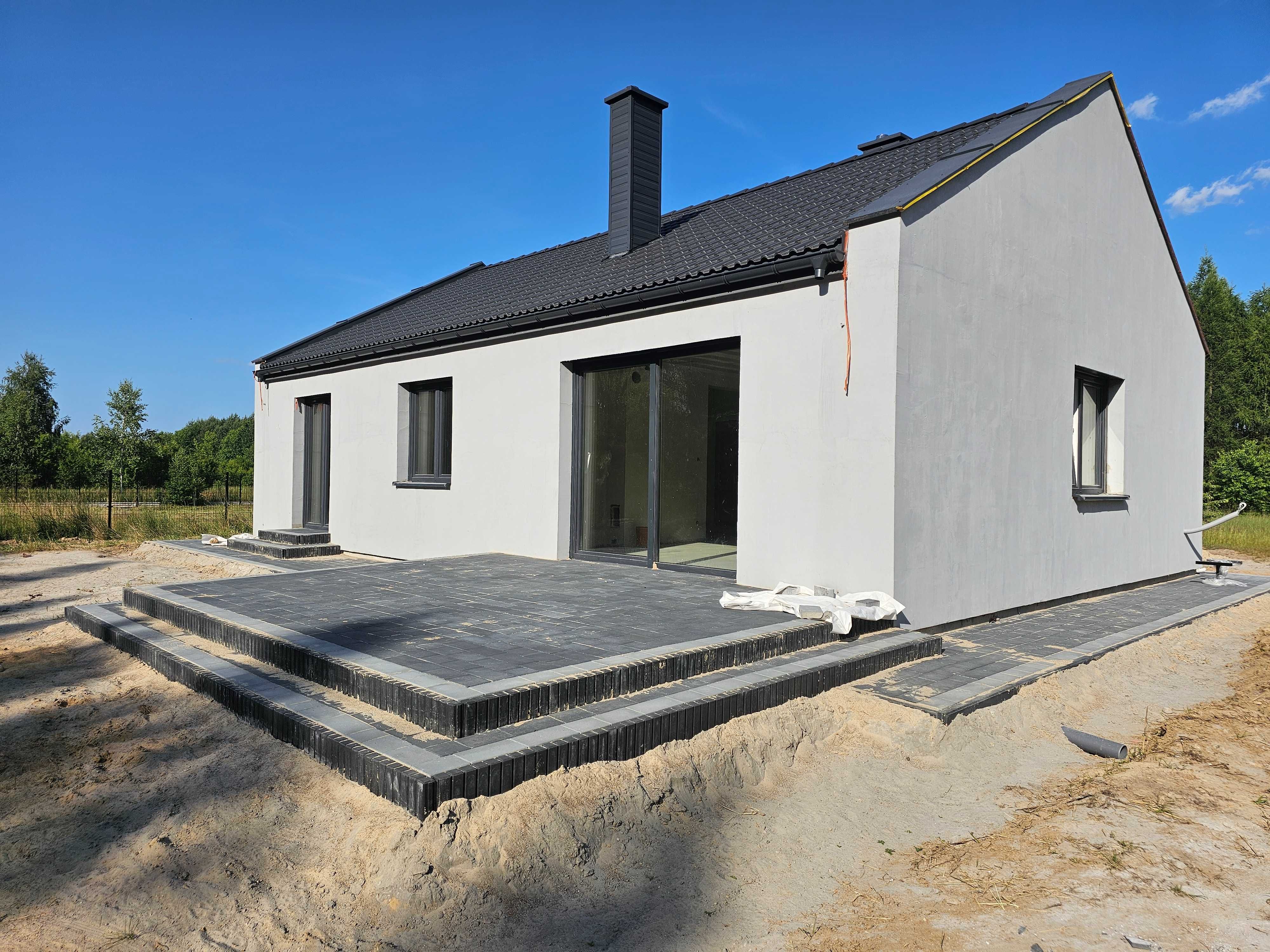Parterowy dom 98 m2 na działce 1285 m