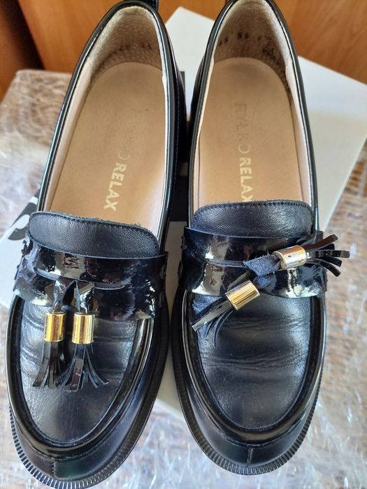 Półbuty mokasyny damskie Ryłko relax 36