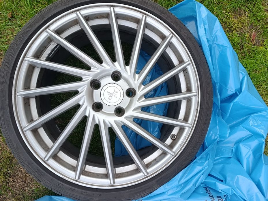 Alufelg Audi Golf Skoda i Keskin Kt17 5x112 opony Dębica