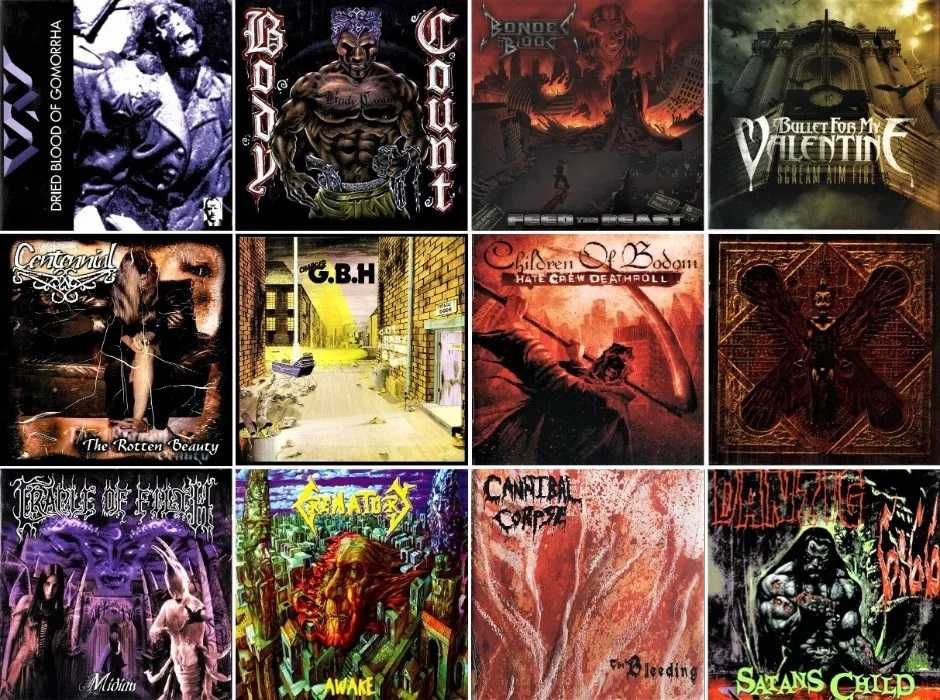 84 CDs - Metal - Muito Bom Estado