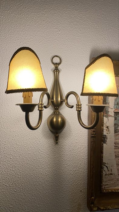 Apliques de parede antigos (par)