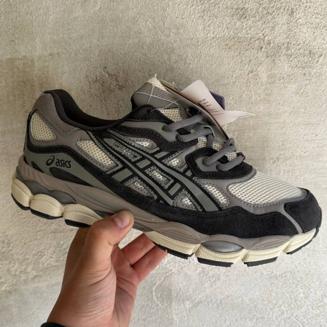 Кросівки чоловічі Asics Gel NYC Beige Brown Кроссовки мужские