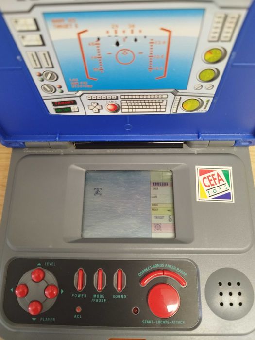 Batalha Naval eletrônico de 1992- CEFA TOYS