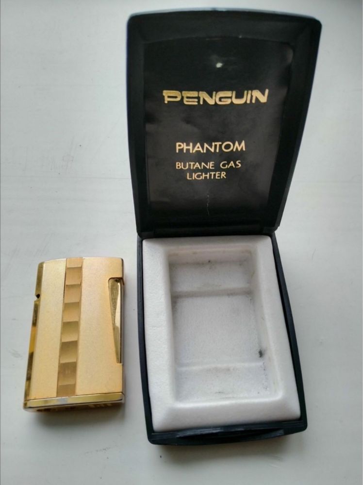 Вінтажна запальничка PENGUN Phantom Butane Gas Lighter з коробкою