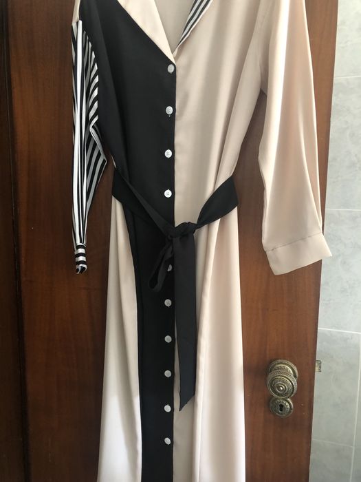 Macacao novo rosa duas pecas separadas e vestido novo ver fotos