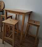 Ikea stół wysoki barowy hoker stołek taboret Bosse Nilsolle