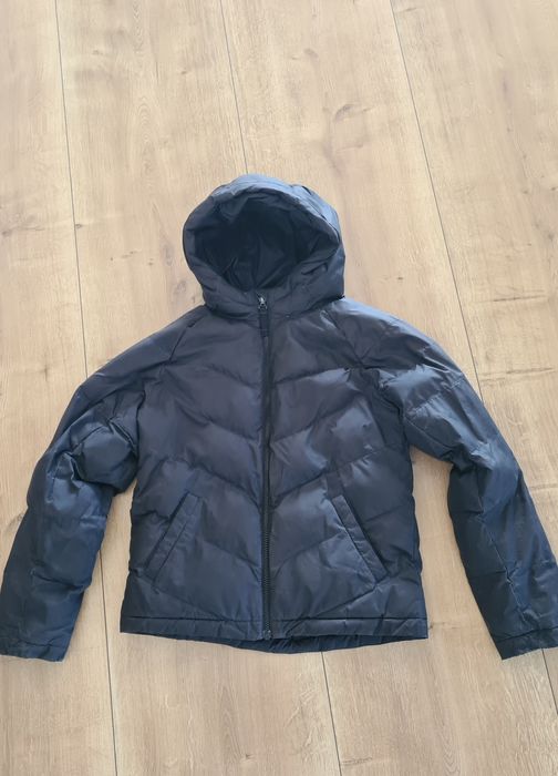 Kurtka Nike Puffer. Puchowa. Zimowa. Z kapturem. Czarna. L 147 158