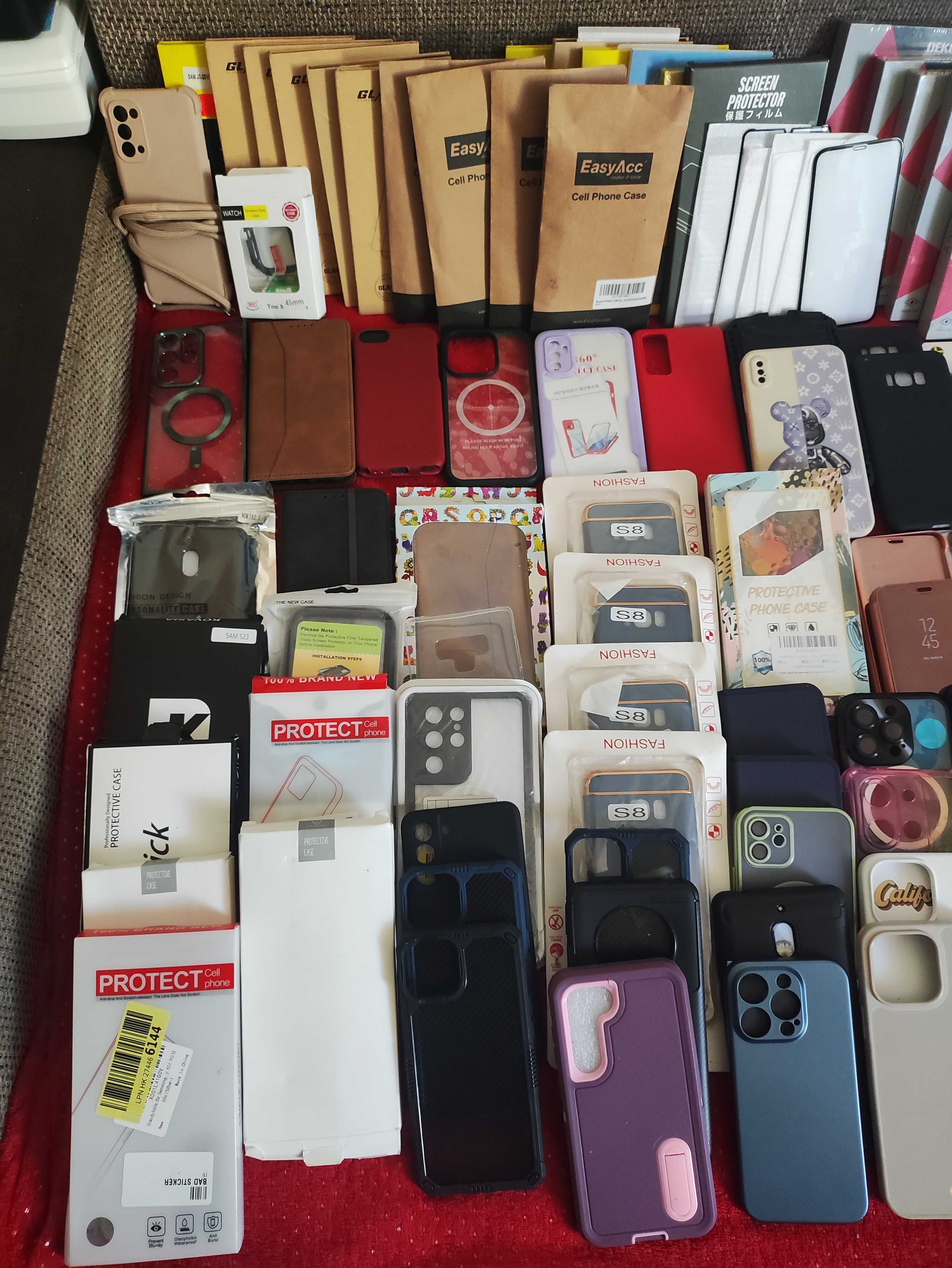 Etui do iPhone Huawei Samsung Xiaomi Nokia Sony szkło case obudowa