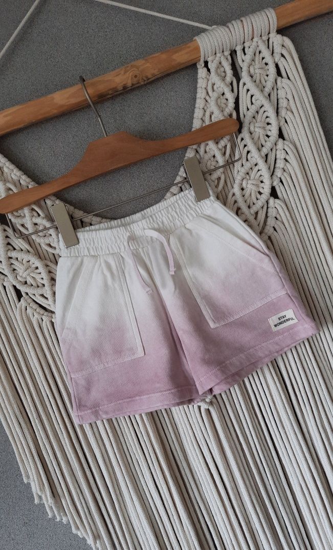 Zara szorty spodenki ombre R 116 nowe bez metki