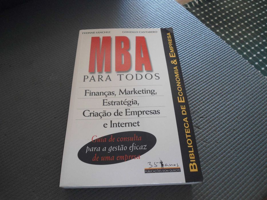 MBA  para todos de yvonne Sánchez e Gonzalo Cantarero