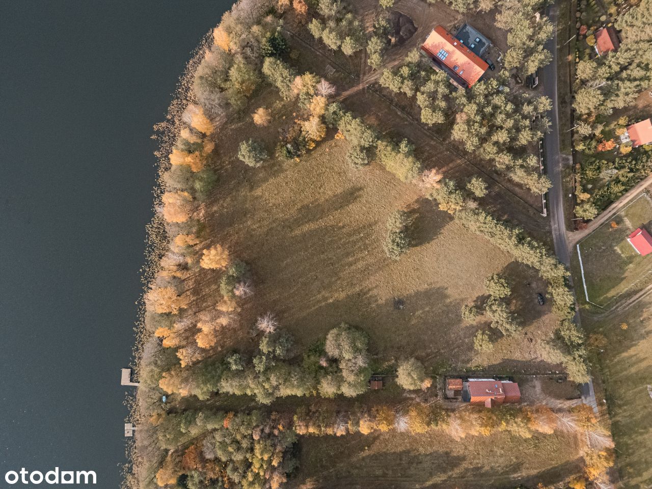 Dom z własną linią brzegową jeziora. MAZURY