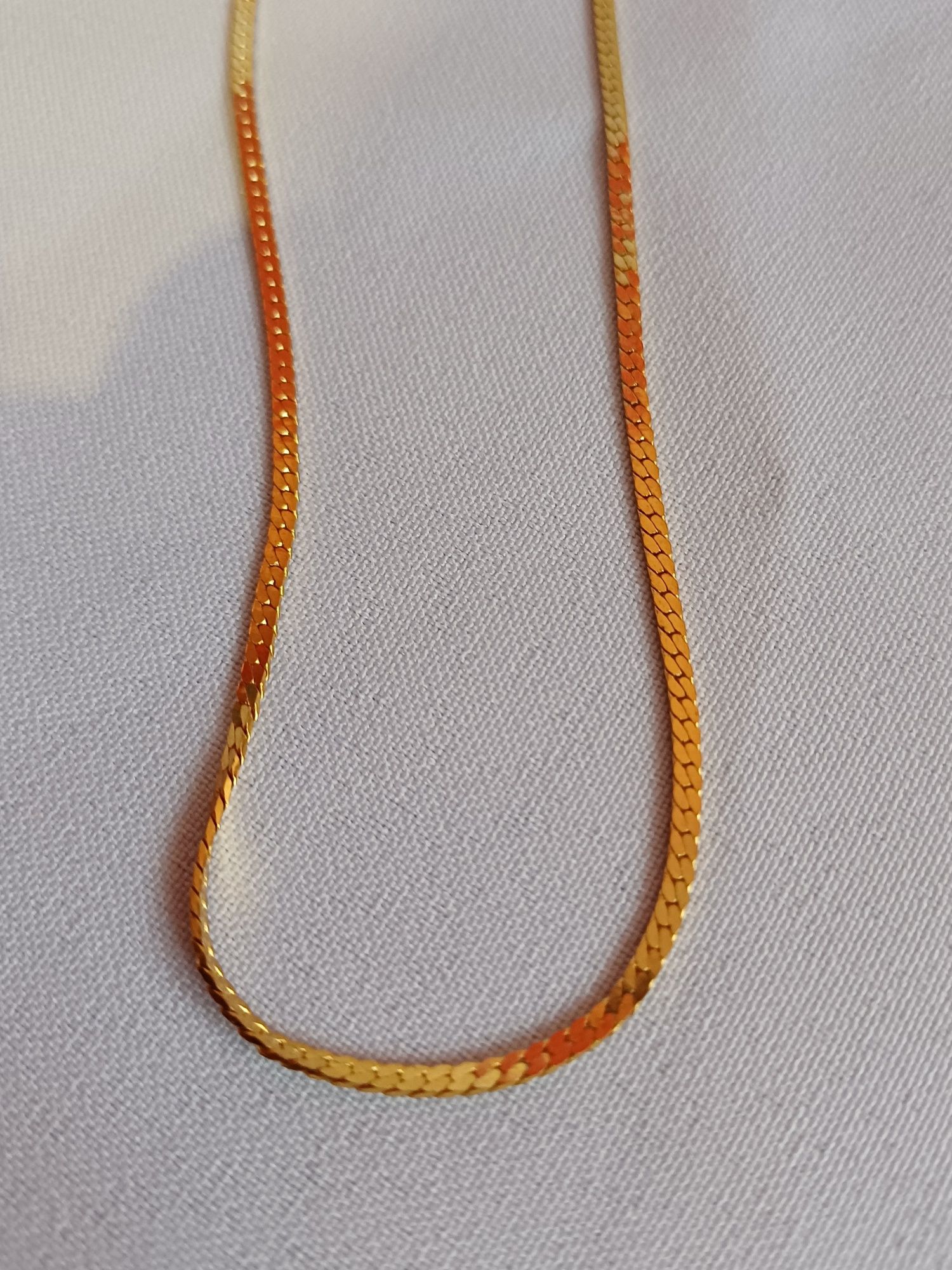 Łańcuszek złocony długość 40cm