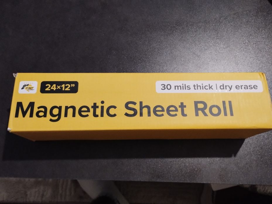 Tablica magnetyczna samoprzylepna czarna 24*12 cala