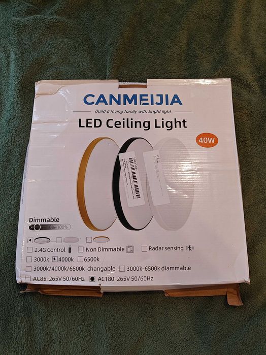 Sprzedam nowoczesną lampę sufitową LED CANMEIJIA.