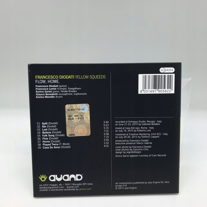 cd - yellow squeeds - flow home