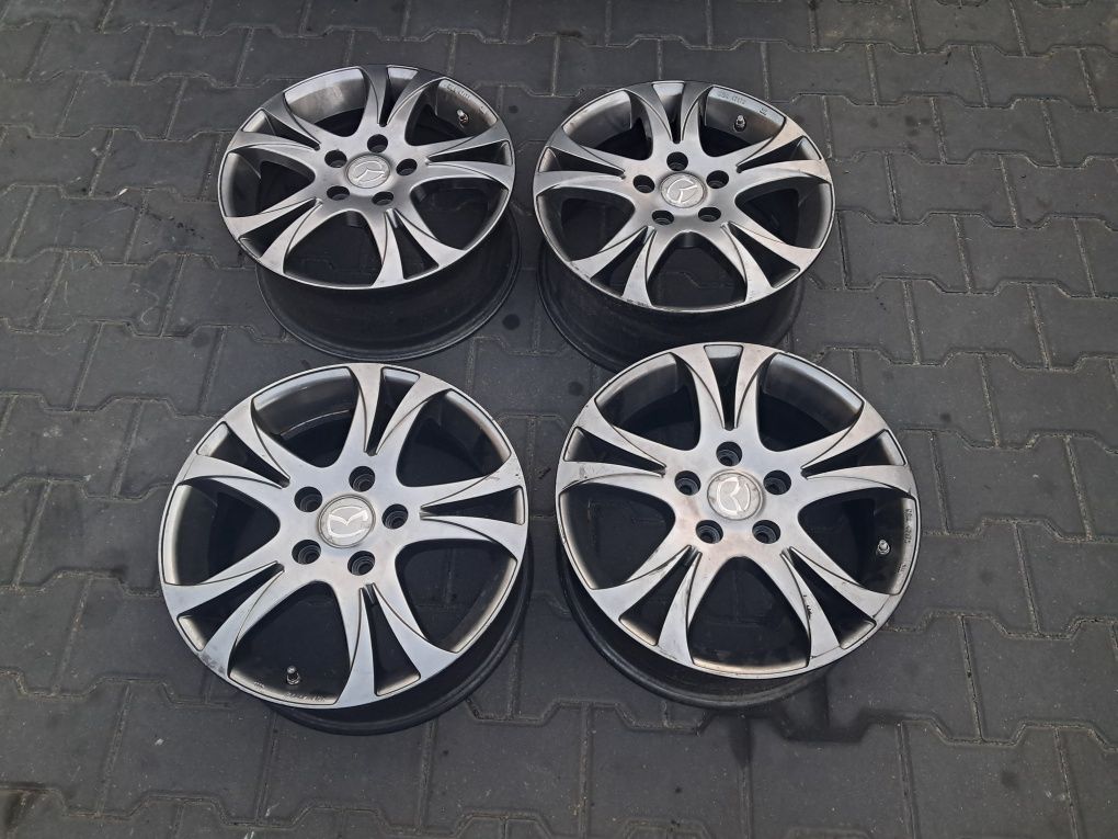 Felgi aluminiowe 5 x 115 Mazda stan bardzo dobry