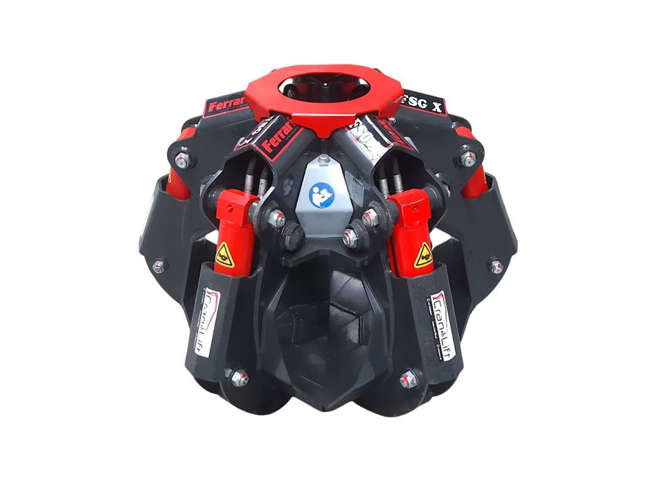 Chwytak do złomu Ferrari FSG X 303/6 palcy Palfinger Epsilon, Loglfit