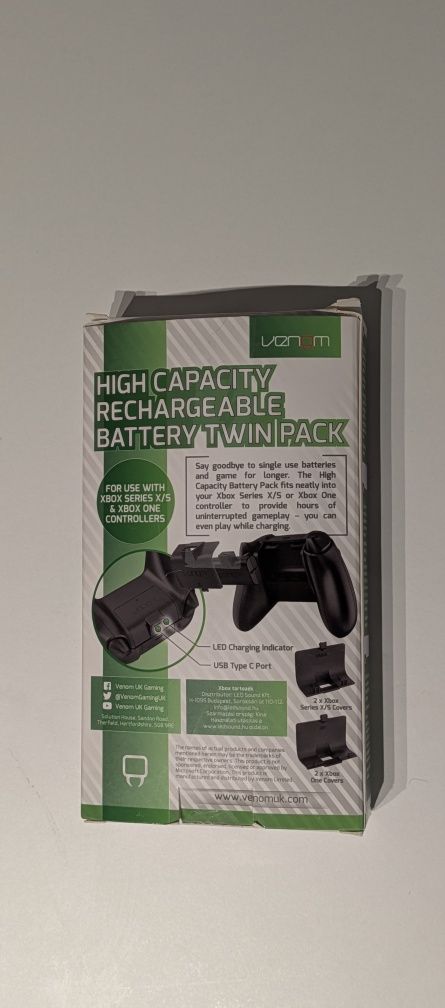 Pack 2 baterias para comando Xbox Series S/X #