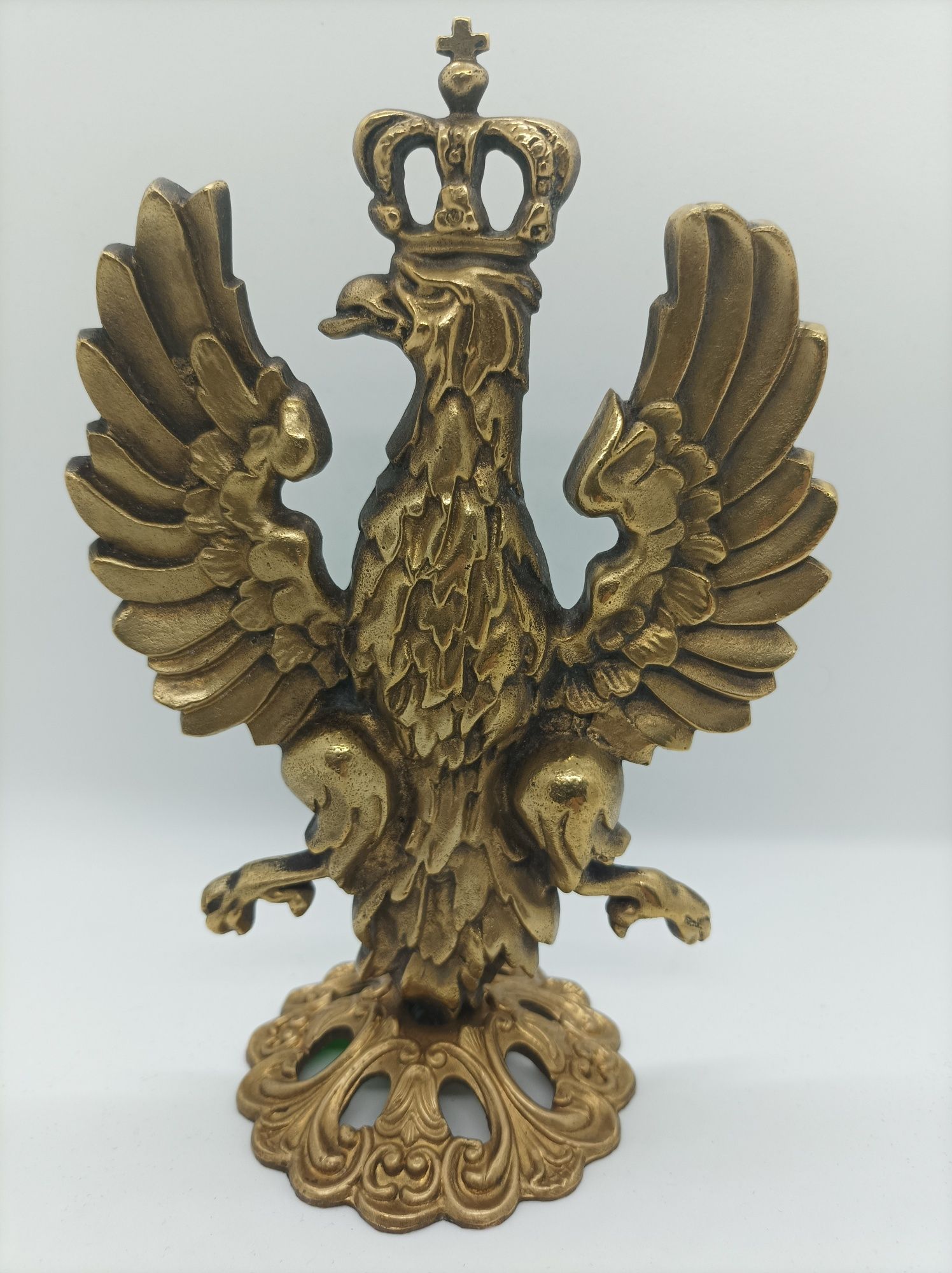 FIGURKA orzeł z mosiądzu ANTYK RETRO