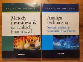 Borowski; 2 książki o inwestowaniu; Nowe